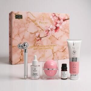Predire Paris Cherry Blossom Anti-Wrinkle Skin Care Set – Sealed in Box